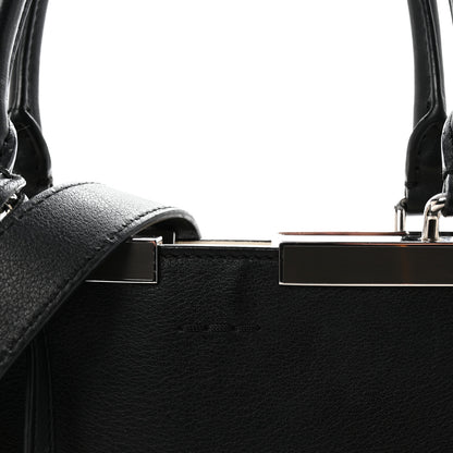 Fendi Vitello Dolce Shiny Nappa Petite 3Jours Tote Black 8 of 10
