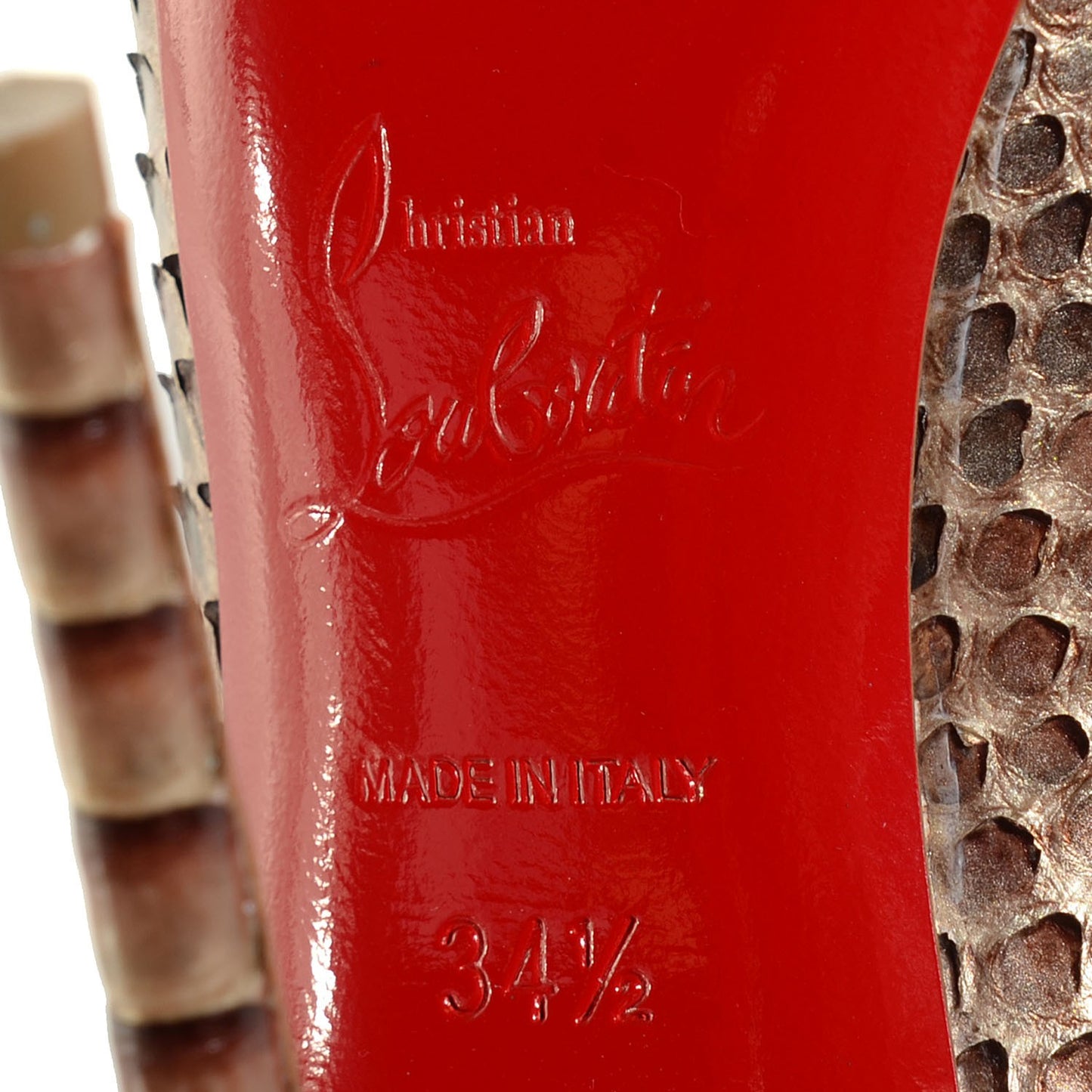 Python Armure So Kate 120 Pumps 34.5 Lichen