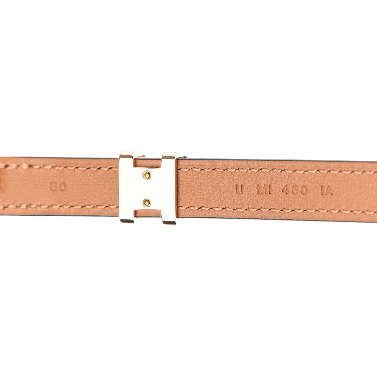 Epsom 15mm Pop H Belt 80 Craie