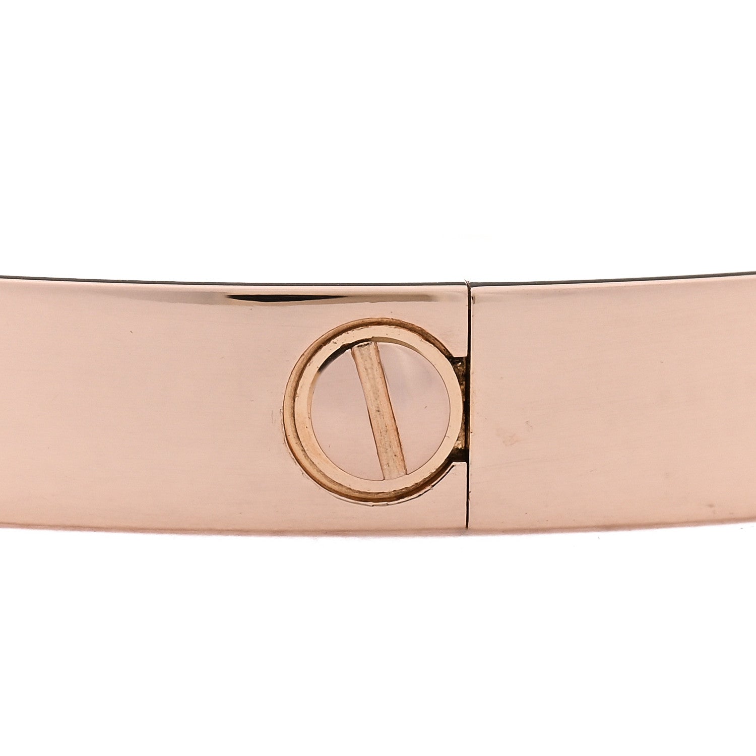 Cartier 18K Rose Gold Love Bracelet 16 5 of 9