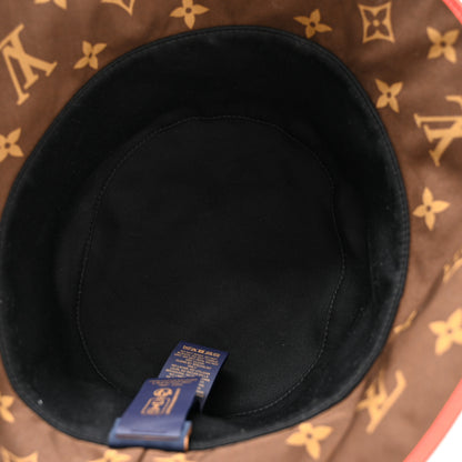 Louis Vuitton Cotton LV Safari Bucket Hat S Black Red 7 of 9