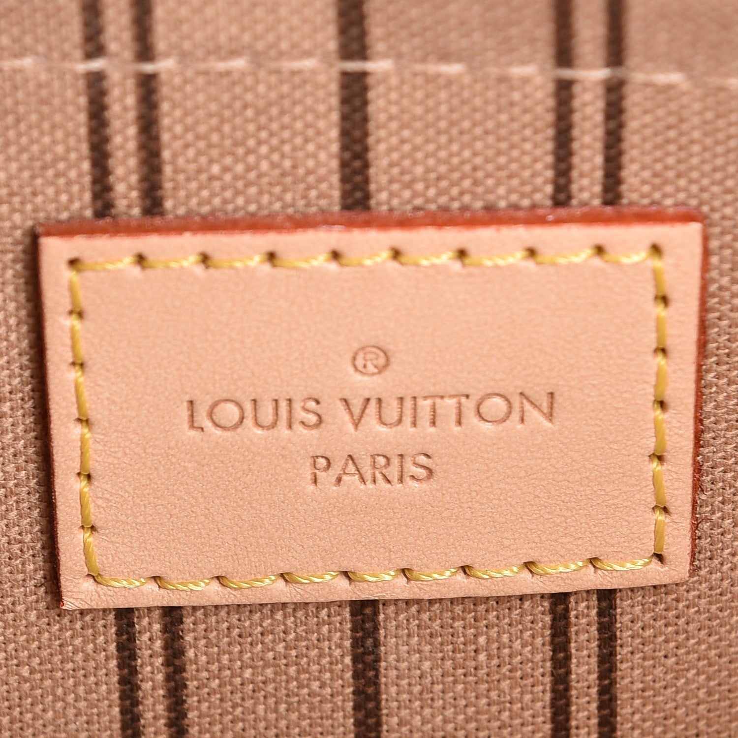 Louis Vuitton Monogram Neverfull MM GM Pochette 6 of 8