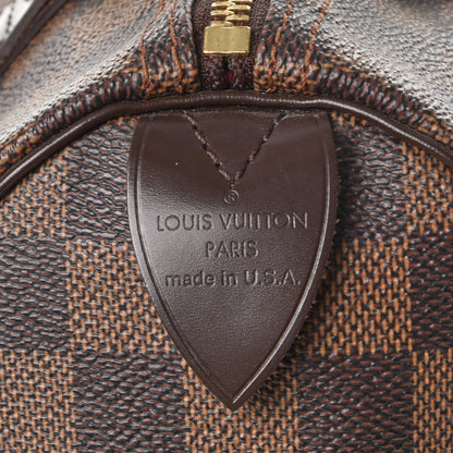 Louis Vuitton Damier Ebene Speedy 25 6 of 8