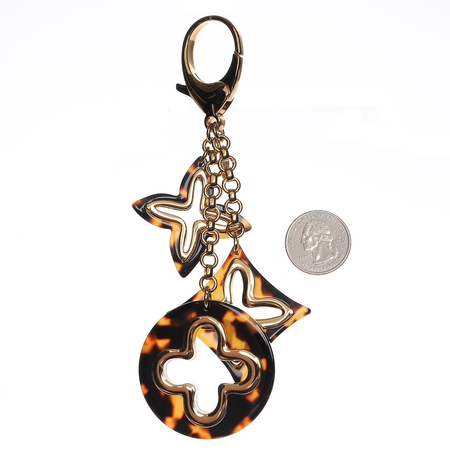 Insolence Bag Charm Ecaille