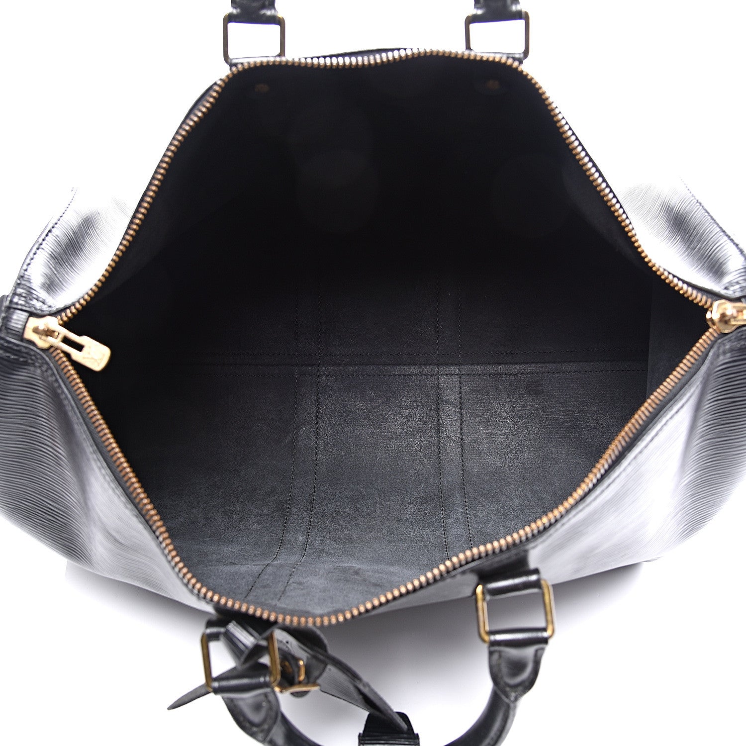Louis Vuitton Epi Keepall 45 Black 4 of 12