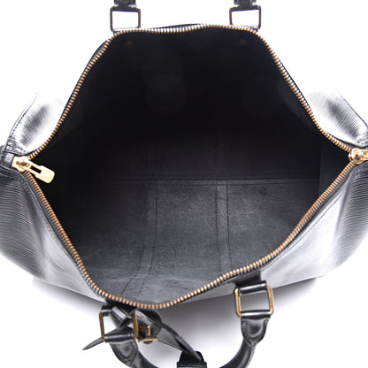 Louis Vuitton Epi Keepall 45 Black 4 of 12