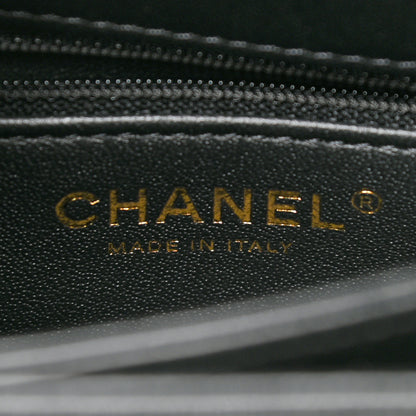 Chanel Lambskin Quilted Small Trendy CC Dual Handle Flap Bag Black 5 of 8