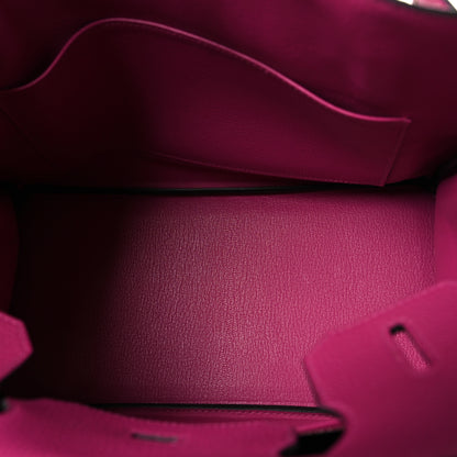 Hermes Togo Birkin 30 Rose Pourpre 5 of 12