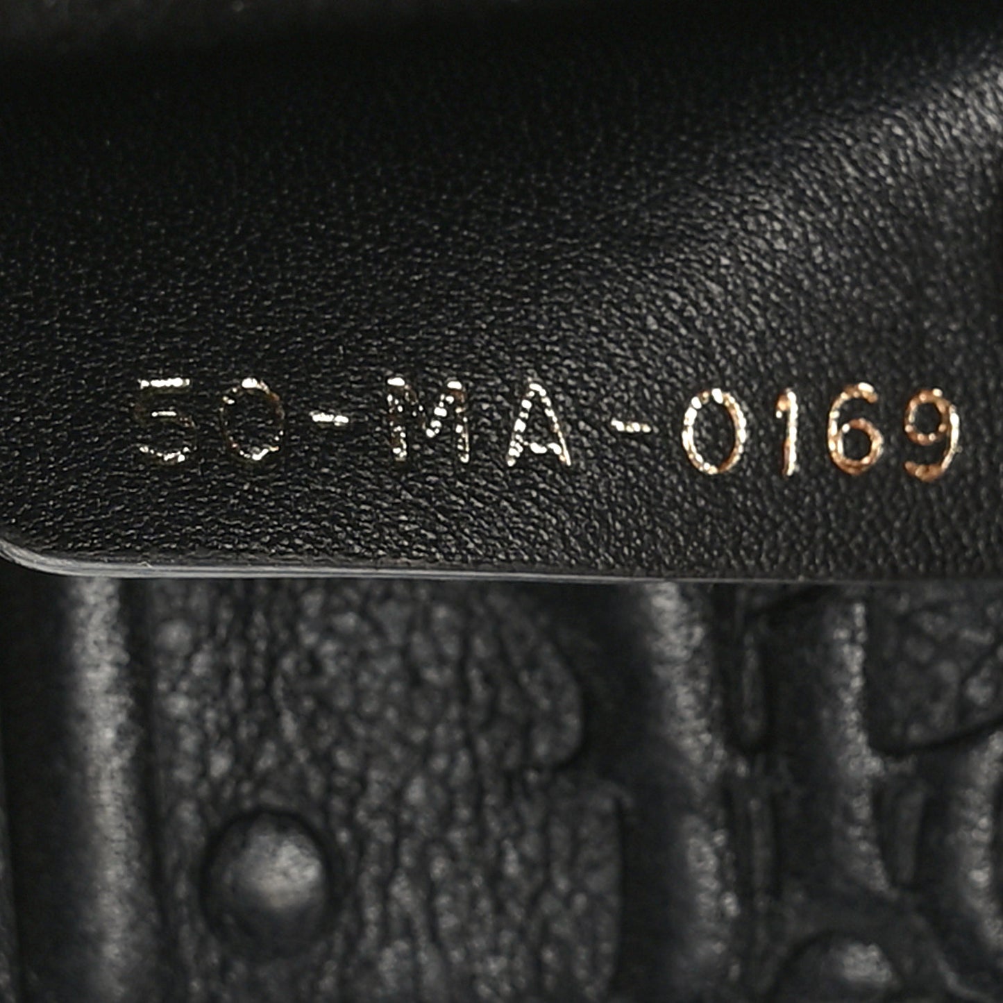 Oblique Calfskin Embossed Large Book Tote Black