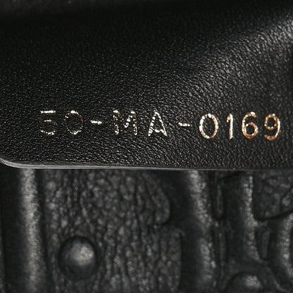Christian Dior Oblique Calfskin Embossed Large Book Tote Black 7 of 11