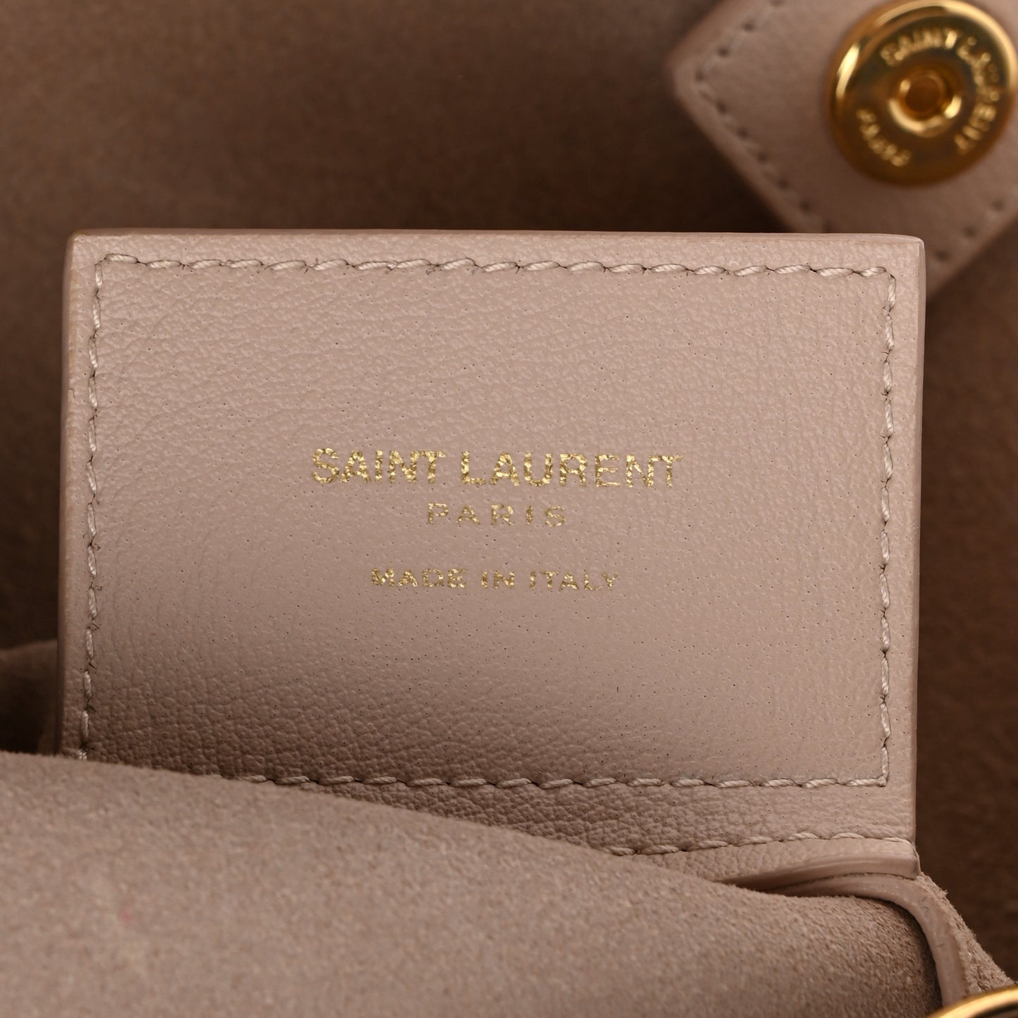 Calfskin Toy Shopping Tote Nude Powder