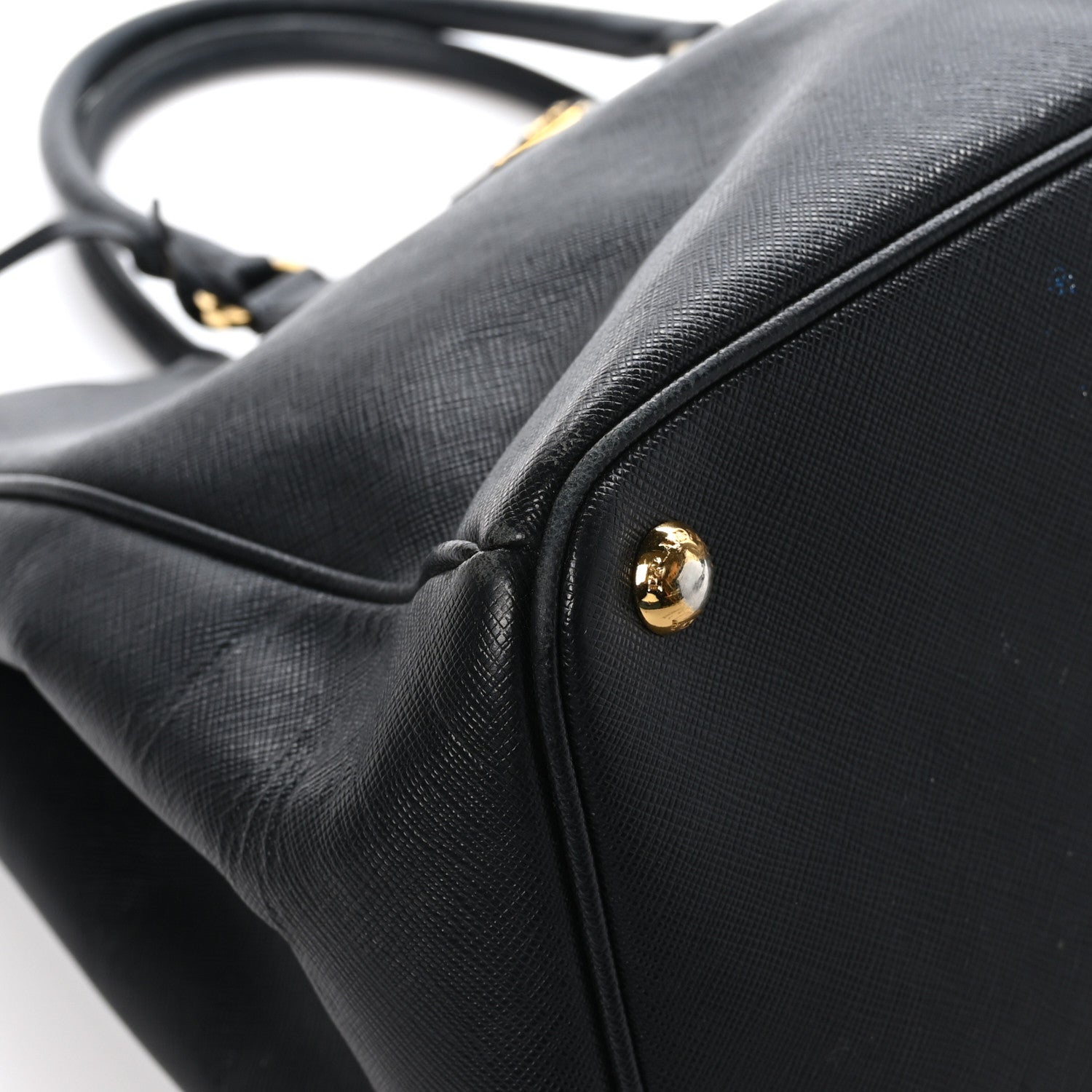 Prada Saffiano Lux Large Tote Black 8 of 15