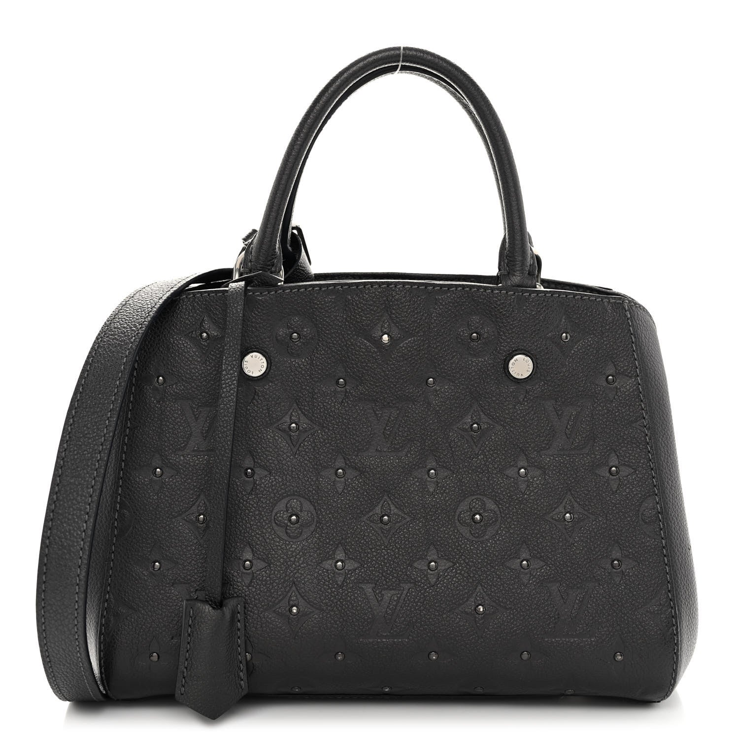Louis Vuitton Empreinte Studded Montaigne BB Platine 1 of 10