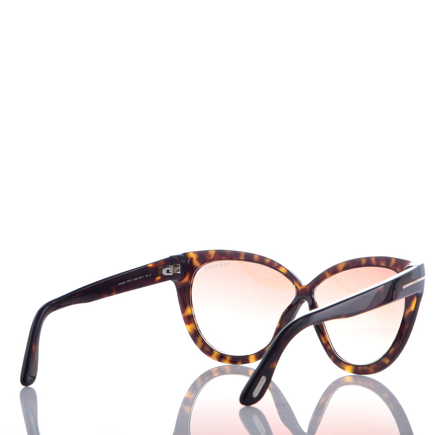 Tom Ford Arabella TF511 Sunglasses Tortoise 4 of 7
