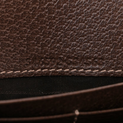 Gucci GG Supreme Monogram Web Ophidia Wallet On Chain Brown 7 of 12