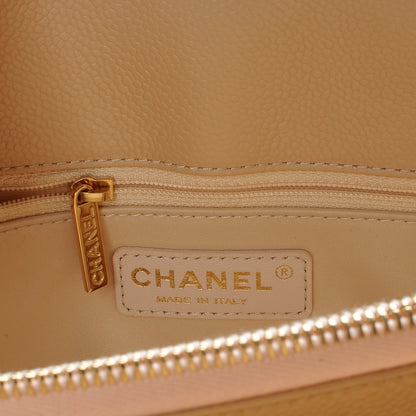 Chanel Caviar Quilted Grand Shopping Tote GST Beige Clair 6 of 8