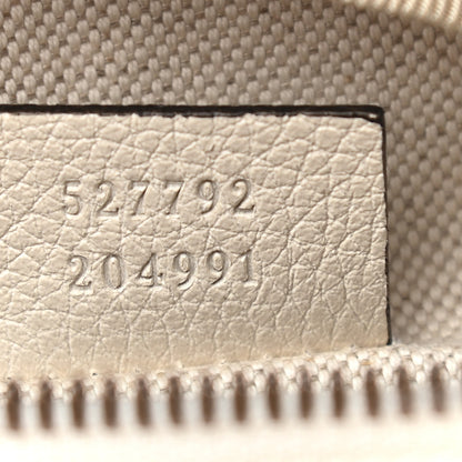 Gucci Grained Calfskin Small Logo Belt Bag White 7 of 9