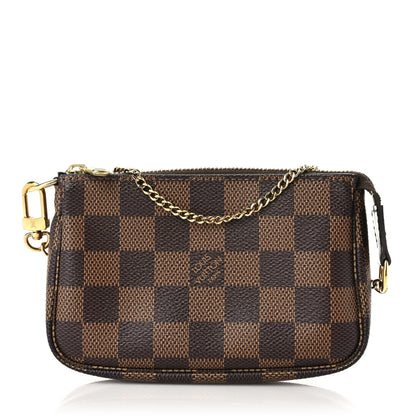 Louis Vuitton Damier Ebene Mini Pochette Accessories 1 of 13