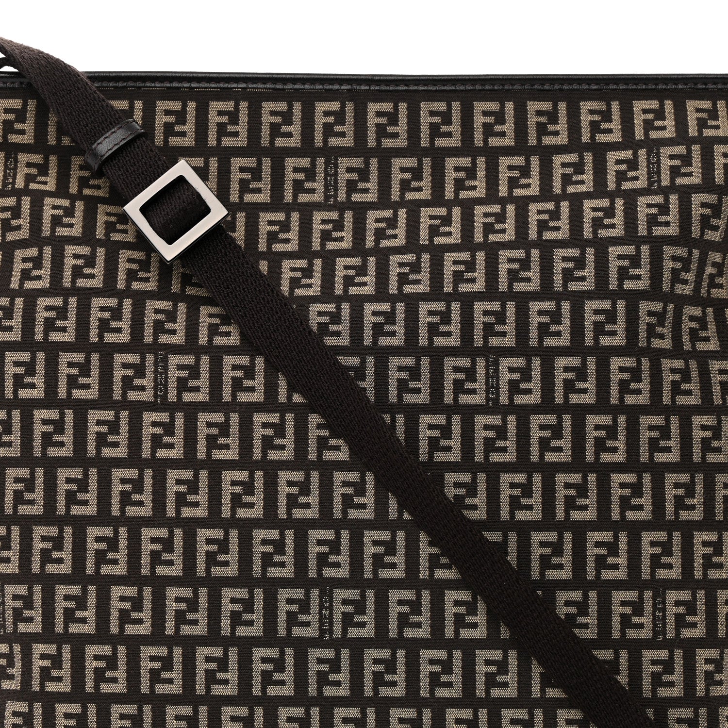 Fendi Zucchino Crossbody Bag Tobacco Brown 8 of 10