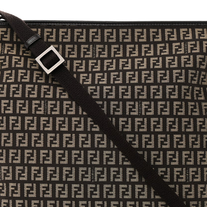 Fendi Zucchino Crossbody Bag Tobacco Brown 8 of 10