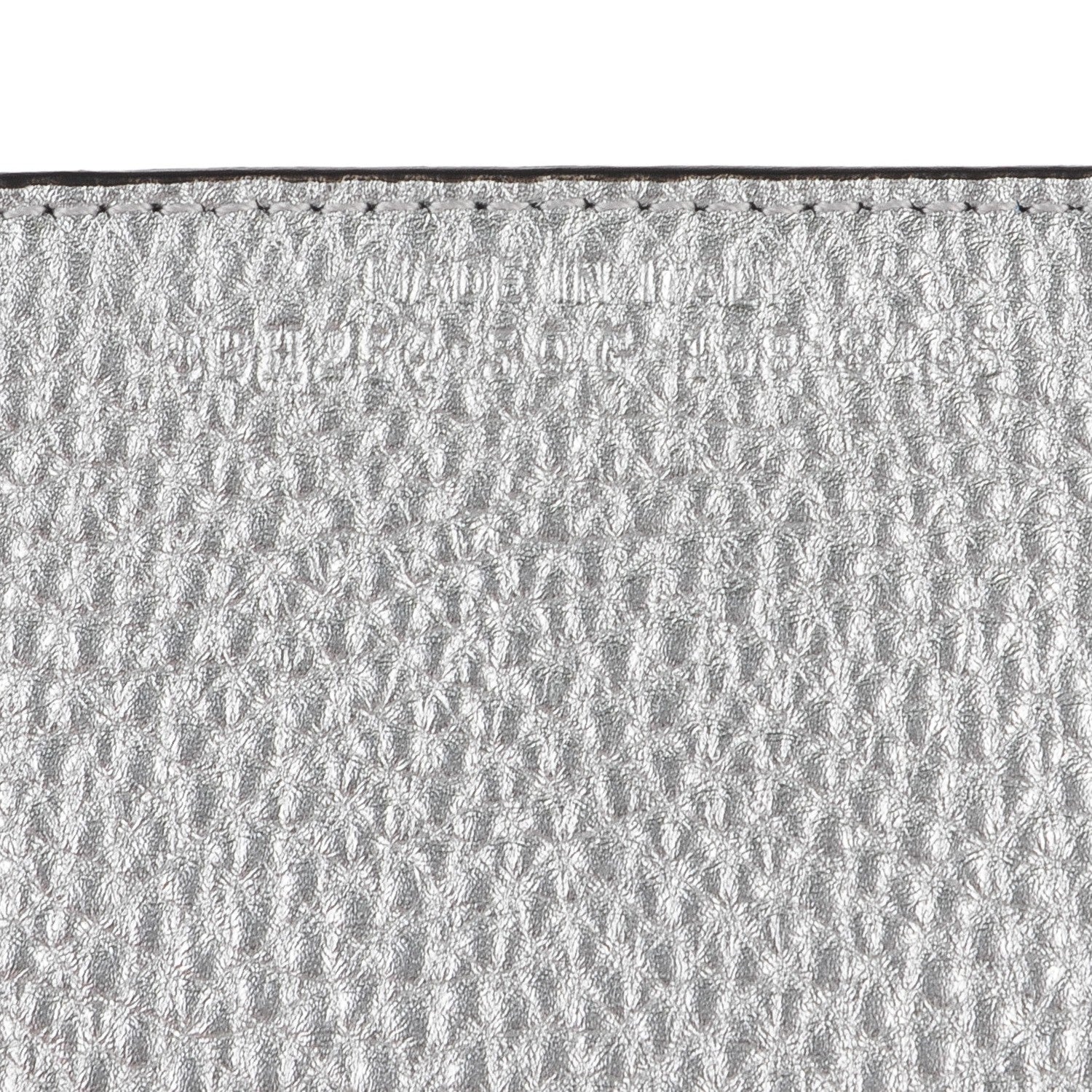 Fendi Cuoio Romano Lux Selleria Carla Shopping Tote Argento 7 of 9