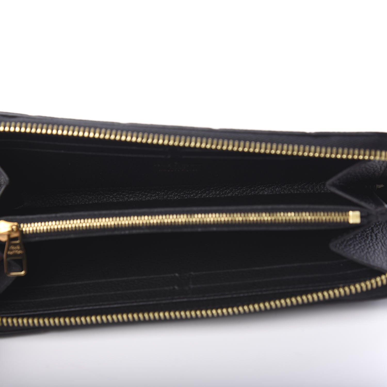 Louis Vuitton Empreinte Clemence Wallet Black 4 of 5