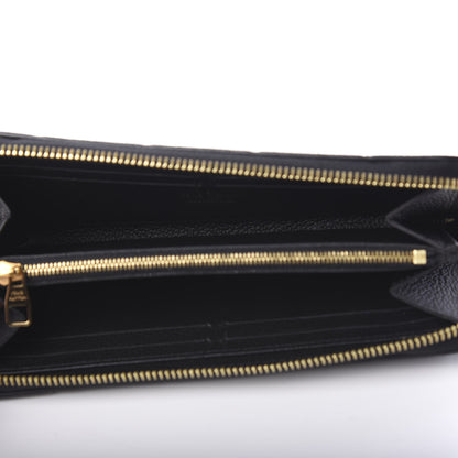 Louis Vuitton Empreinte Clemence Wallet Black 4 of 5
