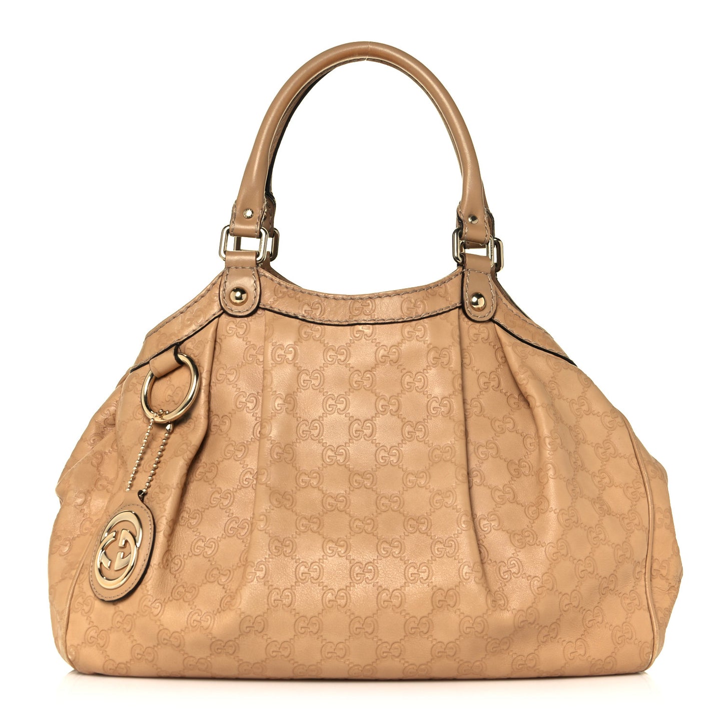 Guccissima Medium Sukey Tote Beige