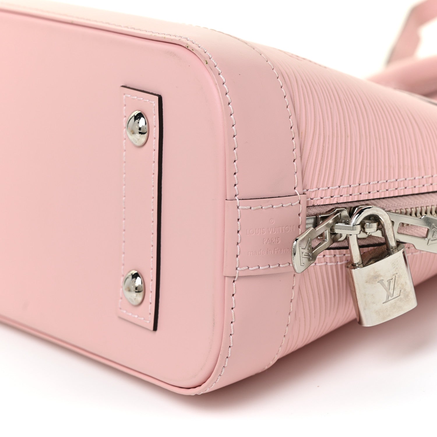 Louis Vuitton Epi Alma BB Rose Ballerine 9 of 9