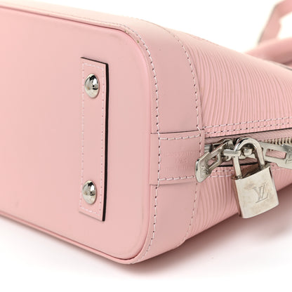 Louis Vuitton Epi Alma BB Rose Ballerine 9 of 9