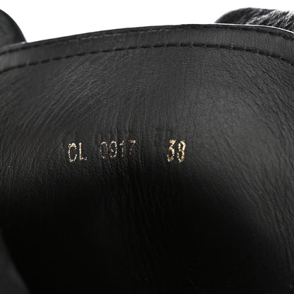 Christian Dior Shiny Calfskin Wildior Low Boot 38 Black 8 of 14