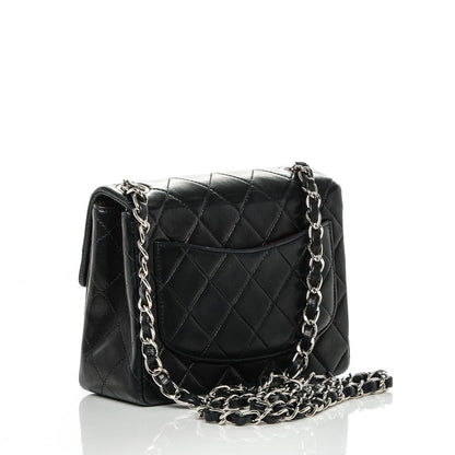 Chanel Lambskin Quilted Mini Square Flap Black 3 of 7