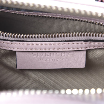 Givenchy Calfskin Crocodile Embossed Mini Antigona Pink 6 of 10