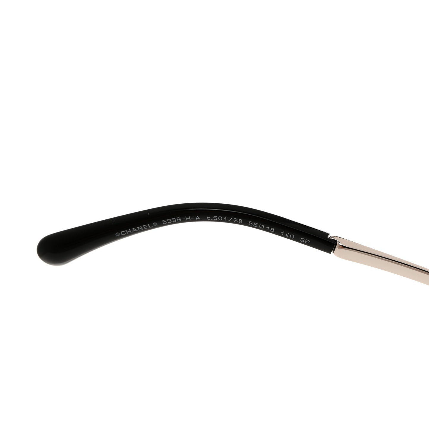 Acetate Polarized Butterfly Winter Pearl Sunglasses 5339-H-A Black