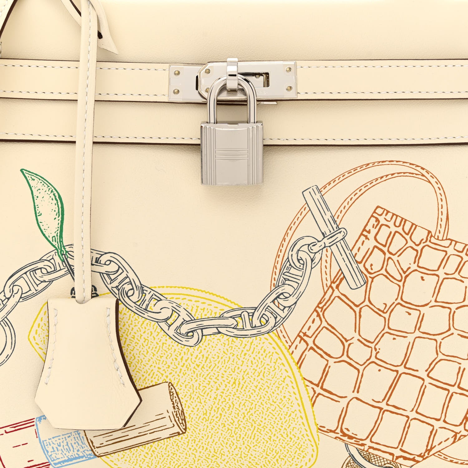 Hermes Swift In & Out Kelly Retourne 25 Nata 8 of 11