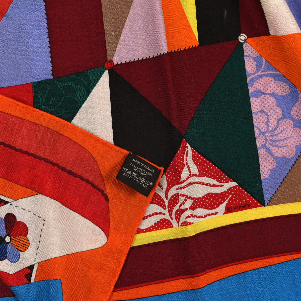 Cashmere Silk L'Art du Bojagi Shawl 140