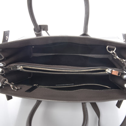 Saint Laurent Grained Calfskin Small Sac De Jour Fog 6 of 9