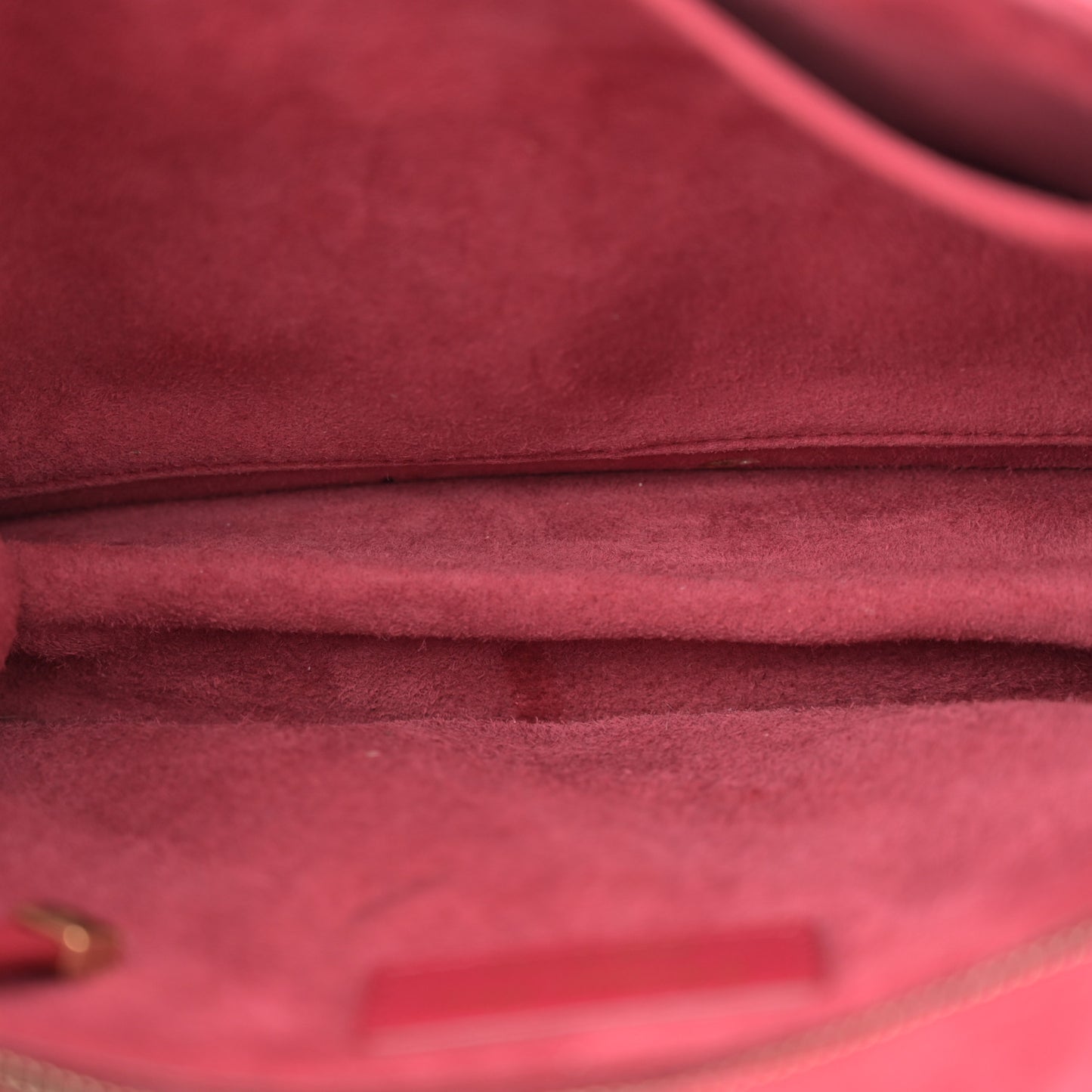 Lambskin Cannage Large Dioraddict Flap Red