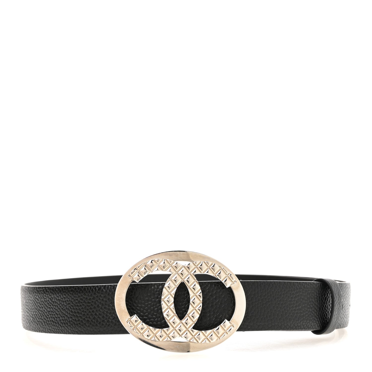 Chanel Caviar CC Quilted Belt 75 30 Black 1 of 6