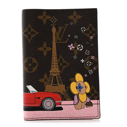 Louis Vuitton Monogram 2019 Christmas Animation Passport Cover Rouge 1 of 7