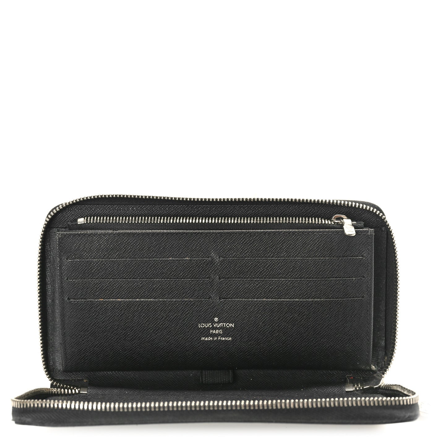 Epi Zippy Organizer Wallet Black