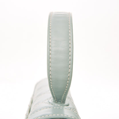 Chanel Calfskin Quilted Wild Stitch Flap Light Blue 12 of 12