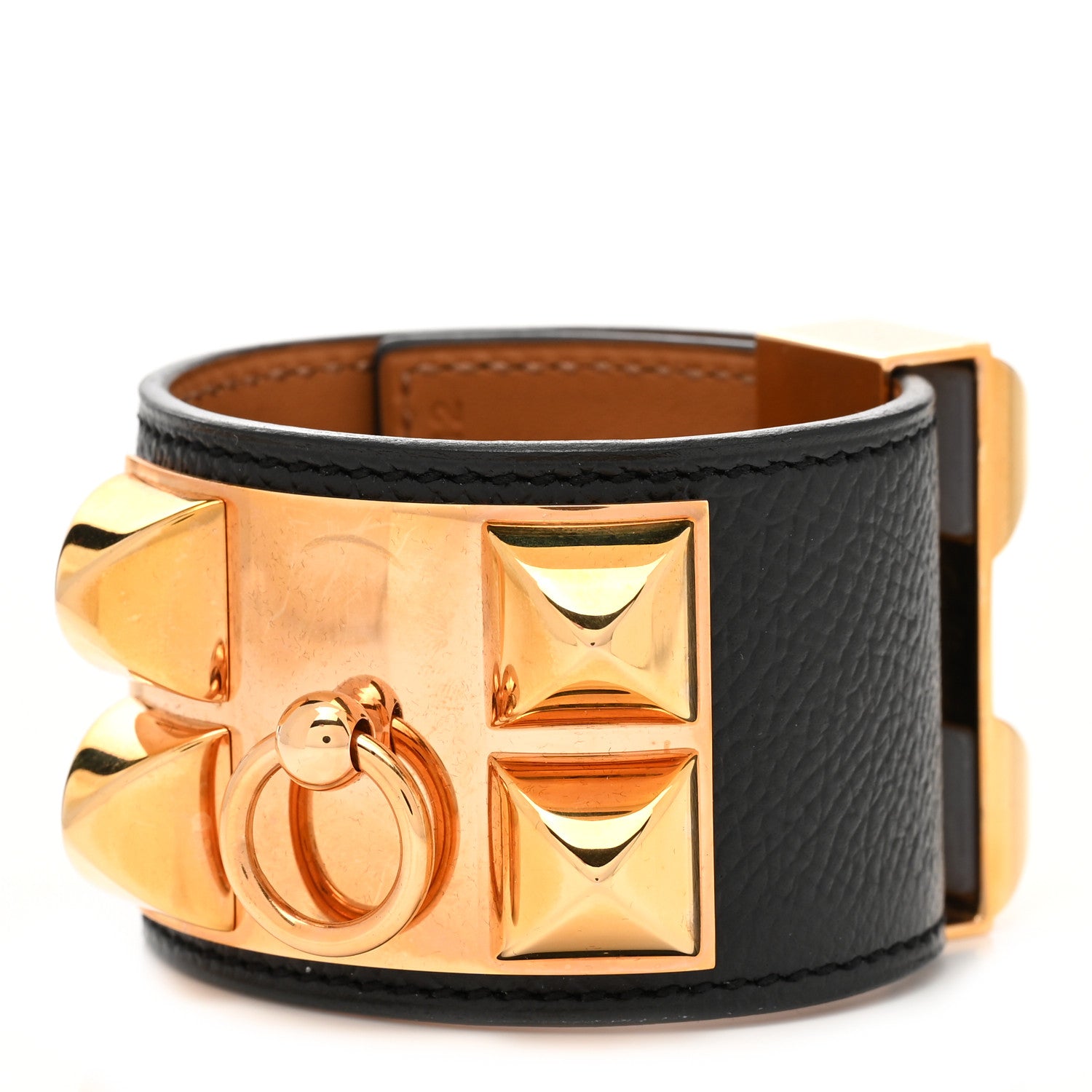 Hermes Epsom Collier de Chien CDC Bracelet XS Black 1 of 5