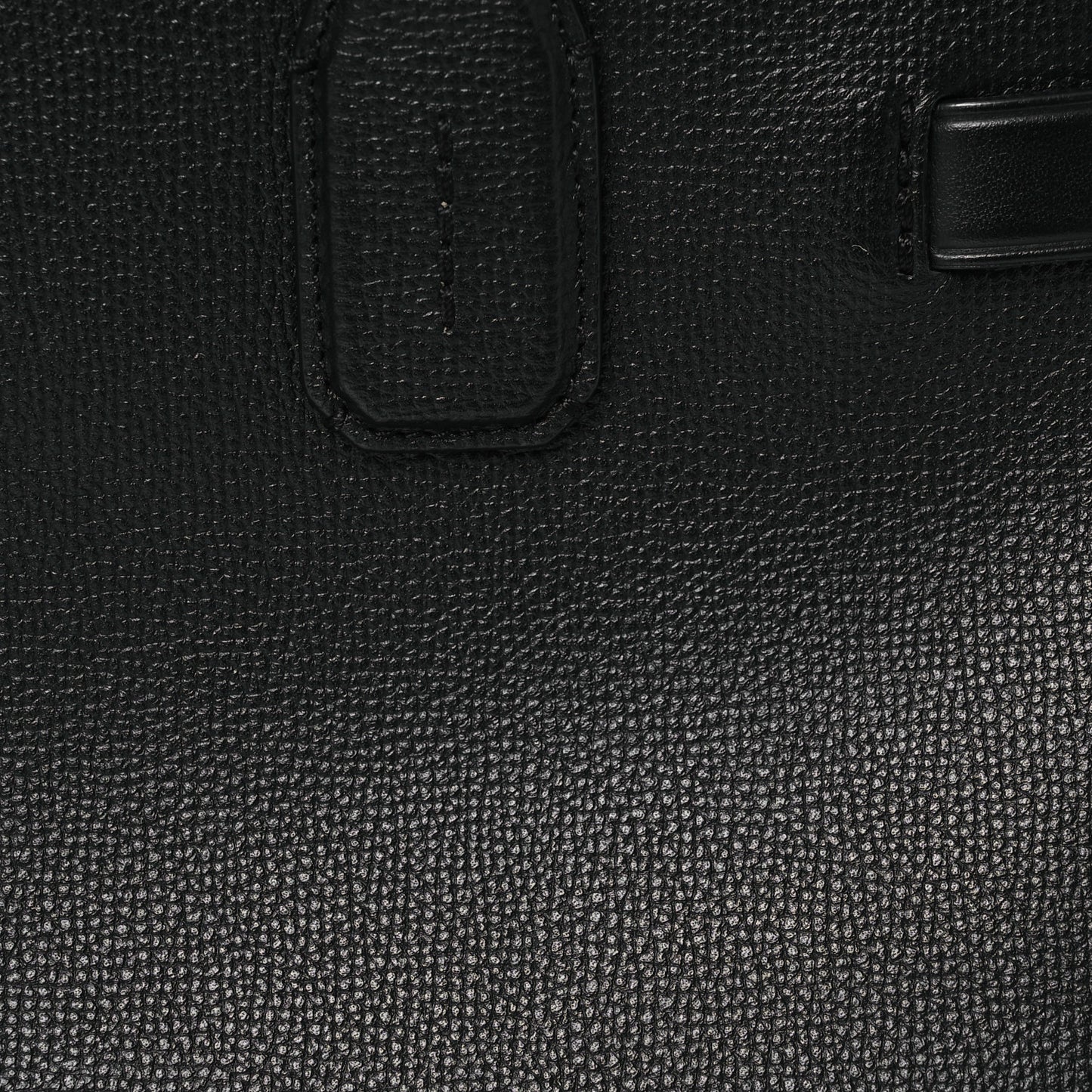 Derby Calfskin Vintage Check Medium Banner Tote Black