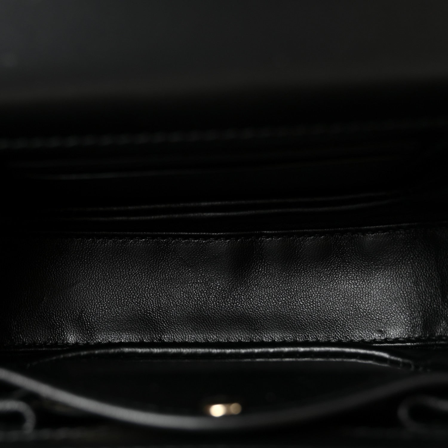 Gucci Boarded Dyana Lux Calfskin Mini Bamboo 1947 Top Handle Bag Black 5 of 9