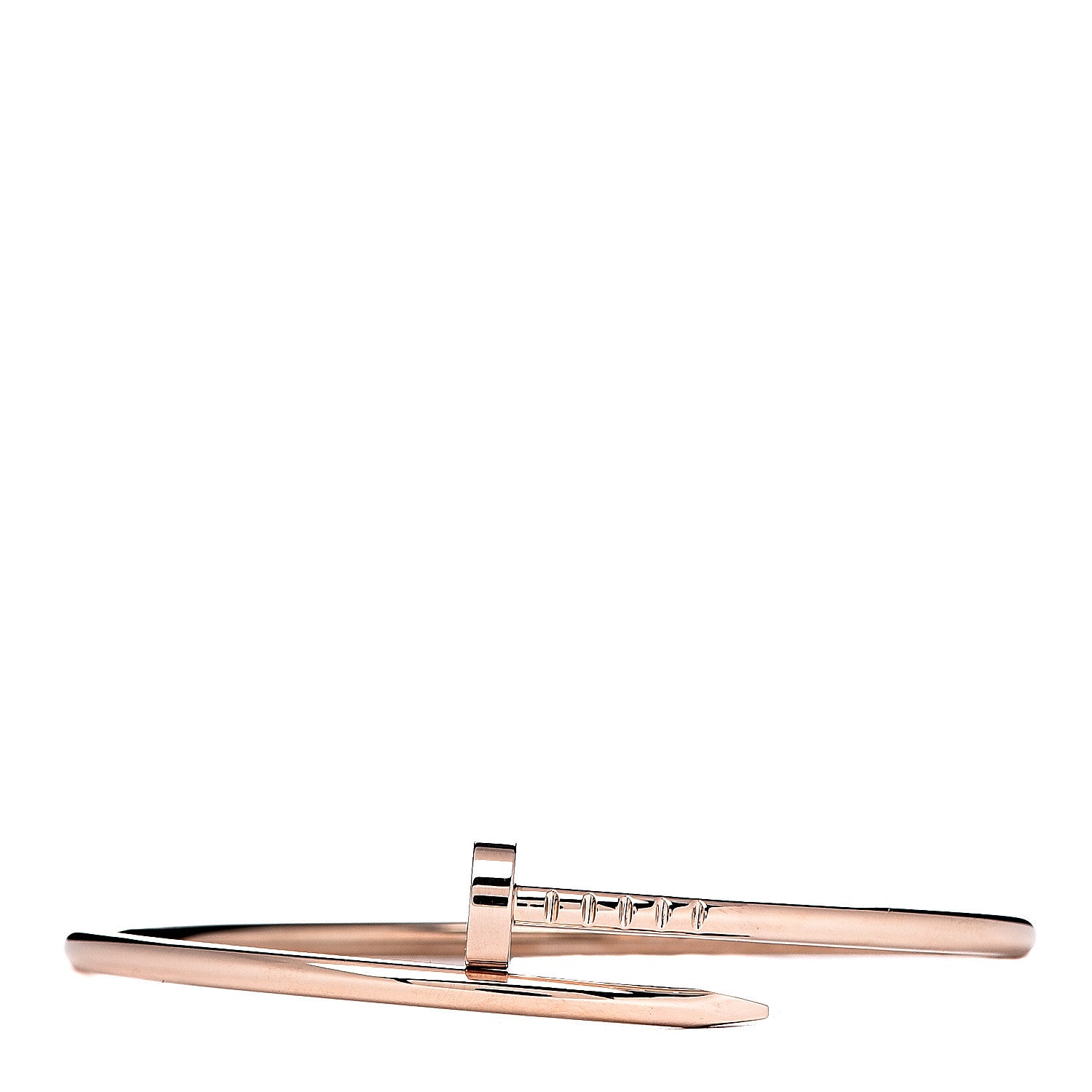 Cartier 18K Pink Gold Small Juste Un Clou Bracelet 15 1 of 5