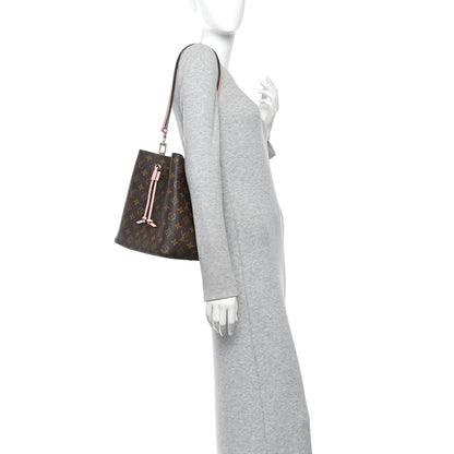Louis Vuitton Monogram Neonoe MM Rose Poudre 2 of 9