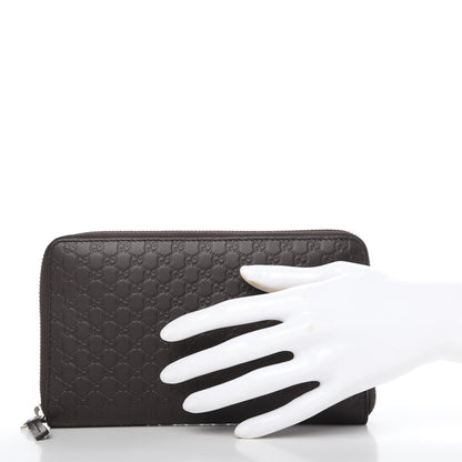 Gucci Microguccissima Large Zip Around Organizer Wallet Testa di Moro 2 of 10