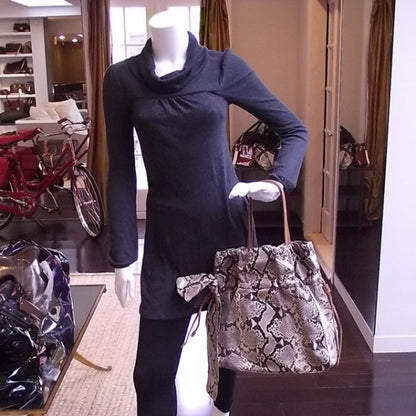 Prada Python Bow Bag 2 of 10