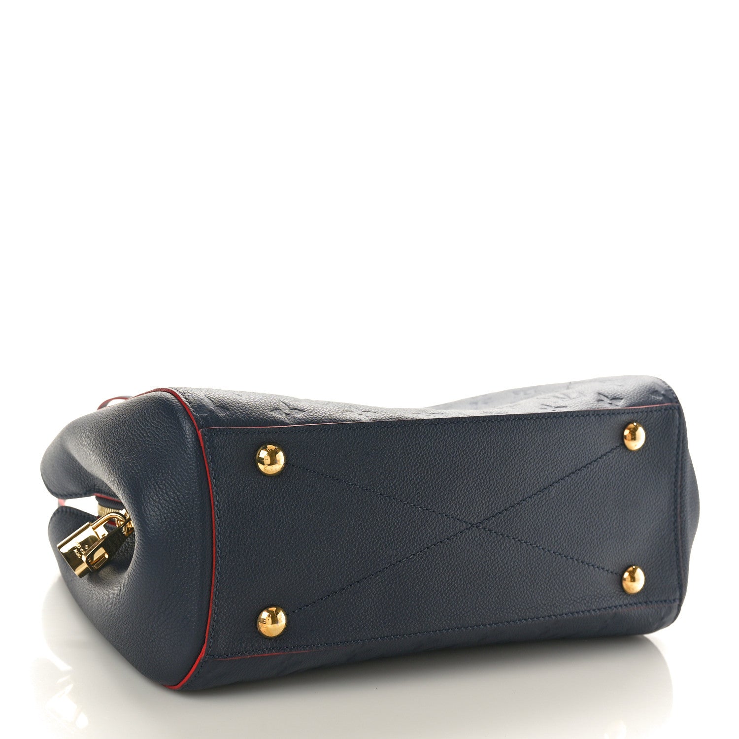 Louis Vuitton Empreinte Montaigne MM Marine Rouge 4 of 9